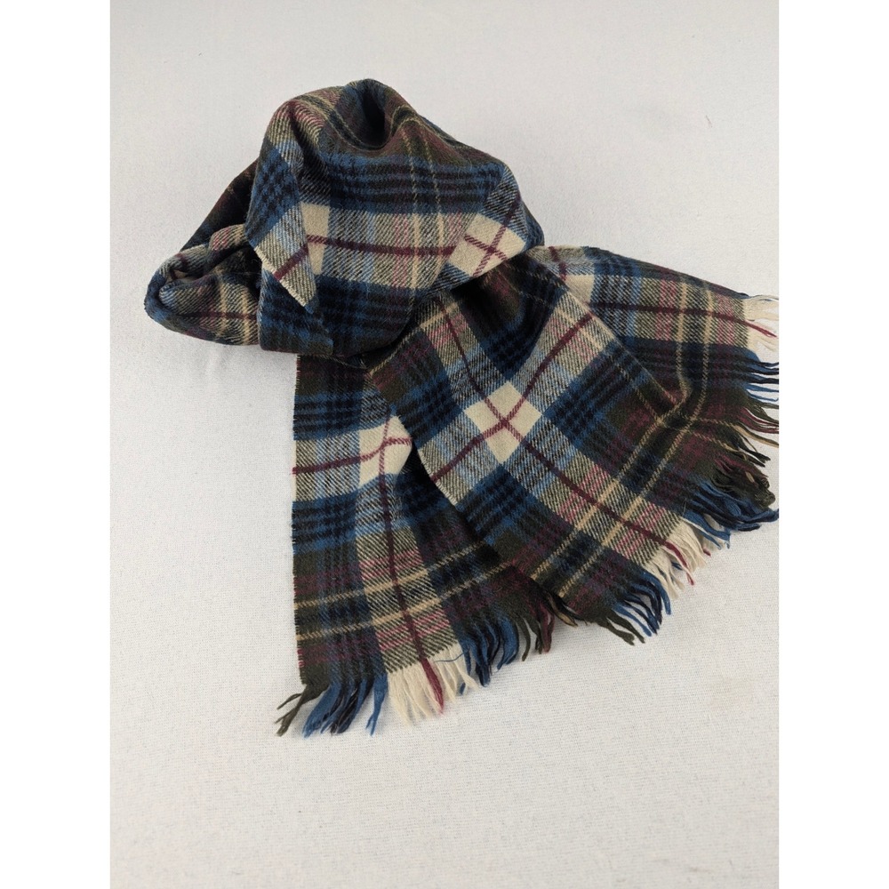Johnstons of Elgin for The Scotch House Wool Scarf Dress Sett Kennedy Tartan